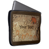 Eiszeit Höhle Kunst Laptopschutzhülle (Vorne Rechts)