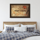 Eiszeit Höhle Kunst Leinwanddruck (Insitu (Schlafzimmer))