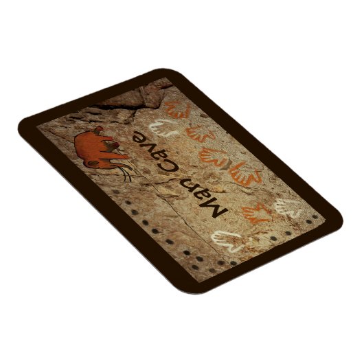 Eiszeit Höhle Kunst Magnet (Rechte Seite)