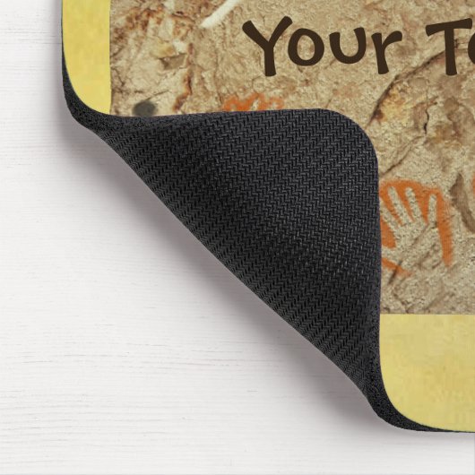 Eiszeit Höhle Kunst Mousepad (Ecke)