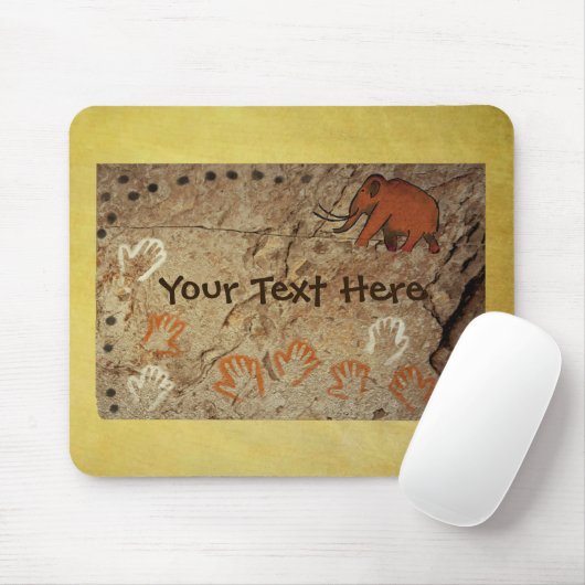 Eiszeit Höhle Kunst Mousepad (Mit Mouse)