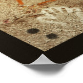 Eiszeit Höhle Kunst Poster (Ecke)