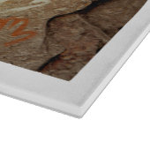 Eiszeit Höhle Kunst Schneidebrett (Ecke)