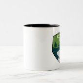 Eiszeit-Spur Zweifarbige Tasse (Mittel)