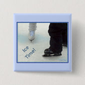 'Eiszeit' Square Button (Vorderseite)