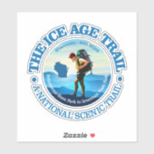 Eiszeitpfad (C) Aufkleber (Blatt)