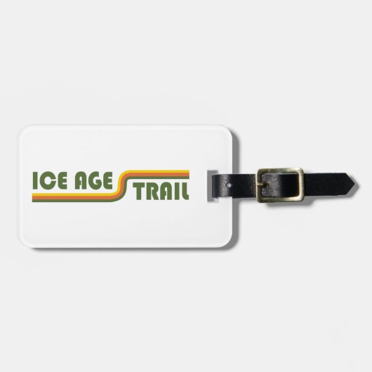 Eiszeitpfad Gepäckanhänger (Vorderseite horizontal)