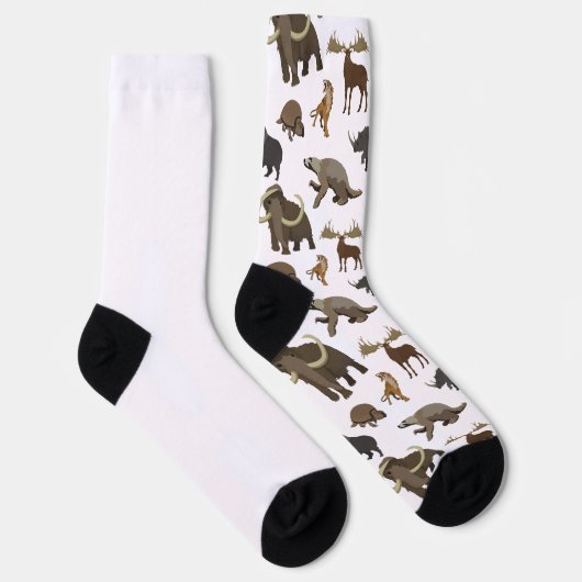 Eiszeittiere Socken (Rechts)