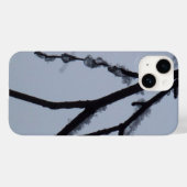 Eiszweige Winternaturfotografie Case-Mate iPhone Hülle (Rückseite (Horizontal))