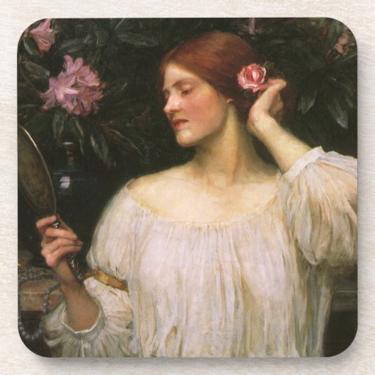 Eitelkeit von John William Waterhouse Untersetzer (Vorderseite)