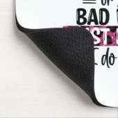 Either Drink Coffee Or Say Bad Words Just Kidding  Mousepad (Ecke)