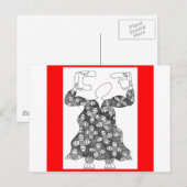 either/or postkarte (Vorne/Hinten)