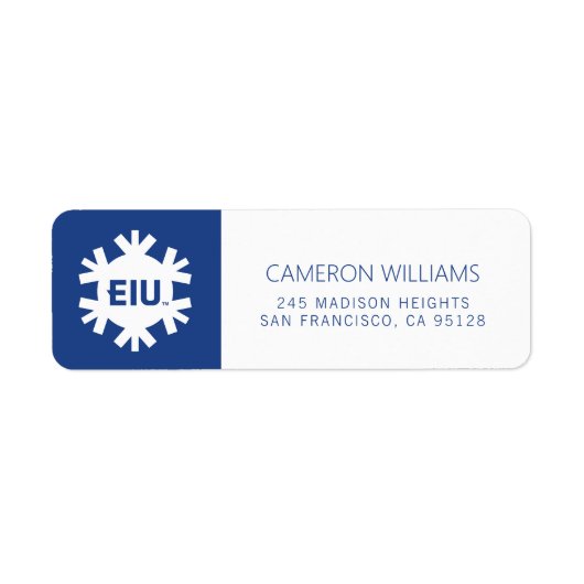 EIU-Blockbuchstabe (Vorne)