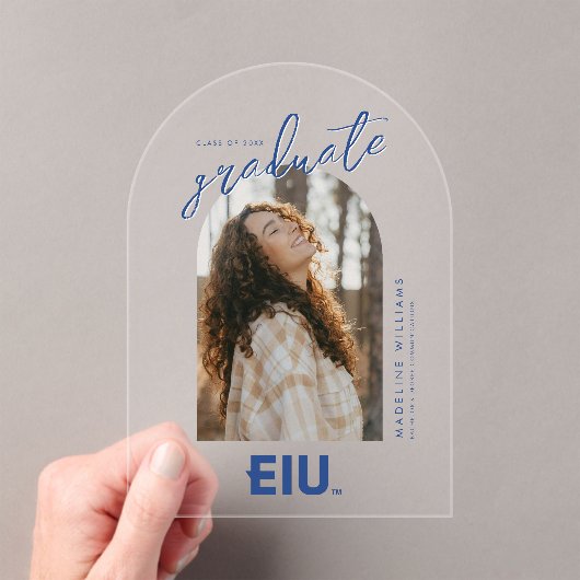 EIU-Blockbuchstabe Acryleinladungen (Insitu (Handheld))