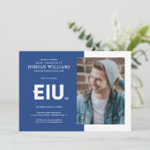 EIU-Blockbuchstabe Ankündigung (Stehend Vorderseite)