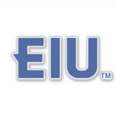 EIU-Blockbuchstabe Aufkleber (Vorderseite)