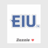 EIU-Blockbuchstabe Aufkleber (Blatt)