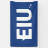 EIU-Blockbuchstabe Banner (Vertikal)
