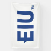 EIU-Blockbuchstabe Banner (Vertikal)