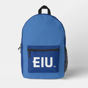 EIU-Blockbuchstabe Bedruckter Rucksack
