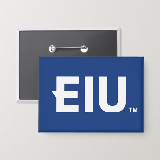 EIU-Blockbuchstabe Button (Vorderseite/Rückseite)