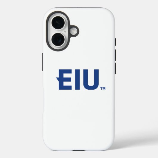 EIU-Blockbuchstabe Case-Mate iPhone Hülle (Rückseite)