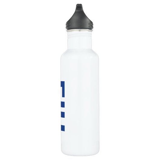 EIU-Blockbuchstabe Edelstahlflasche (Rechts)