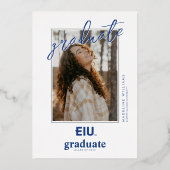 EIU-Blockbuchstabe Folieneinladung (Vorderseite)