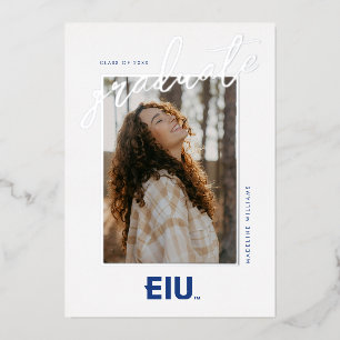 EIU-Blockbuchstabe Folieneinladung