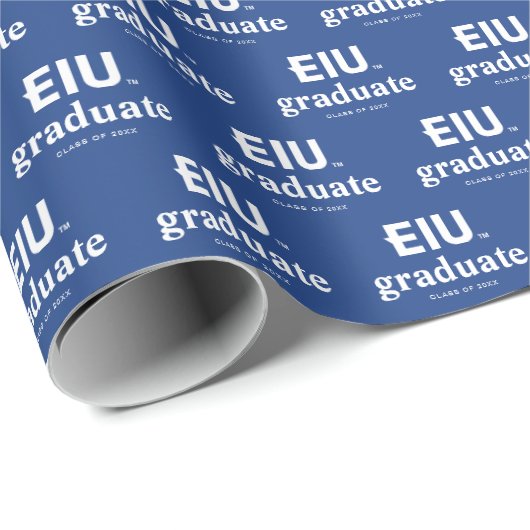 EIU-Blockbuchstabe Geschenkpapier (Rolleneckpunkt)