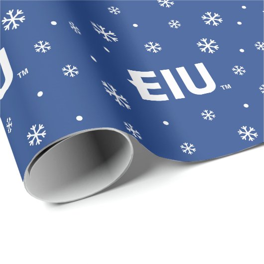 EIU-Blockbuchstabe Geschenkpapier (Rolleneckpunkt)