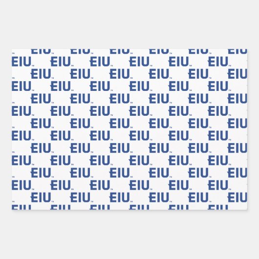 EIU-Blockbuchstabe Geschenkpapier Set (Vorderseite 2)