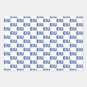 EIU-Blockbuchstabe Geschenkpapier Set (Vorderseite)