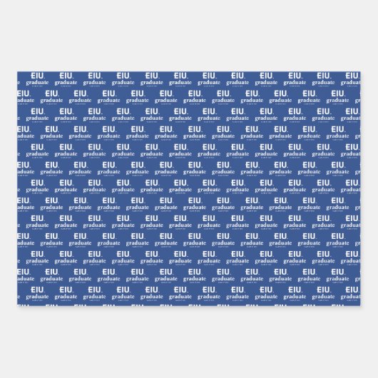 EIU-Blockbuchstabe Geschenkpapier Set (Vorderseite 2)