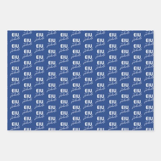 EIU-Blockbuchstabe Geschenkpapier Set (Vorderseite 2)