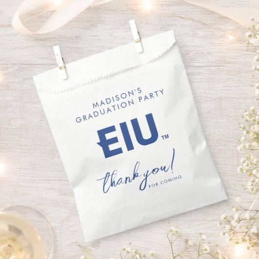 EIU-Blockbuchstabe Geschenktütchen (Ausgeschnitten)