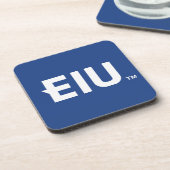 EIU-Blockbuchstabe Getränkeuntersetzer (Linke Seite)