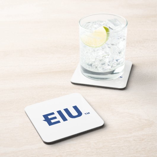 EIU-Blockbuchstabe Getränkeuntersetzer (Rechte Seite)