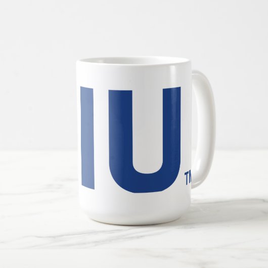 EIU-Blockbuchstabe Kaffeetasse (VorderseiteRechts)