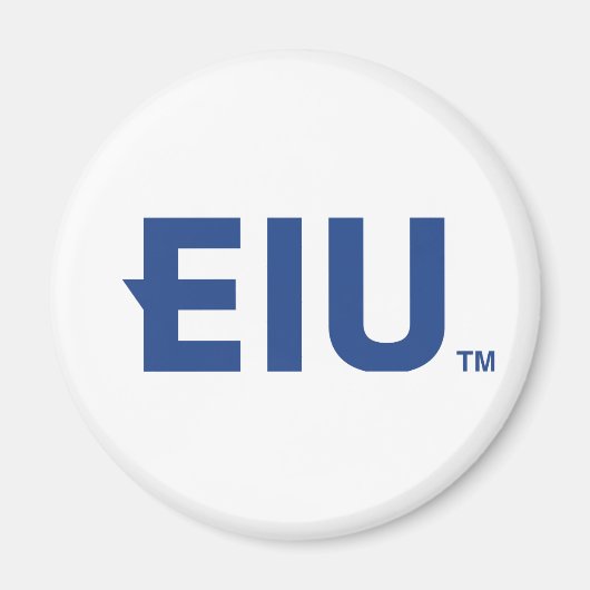 EIU-Blockbuchstabe Magnet (Vorne)