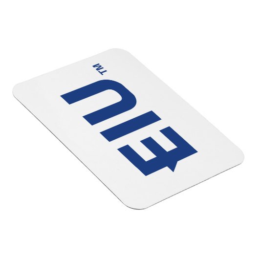 EIU-Blockbuchstabe Magnet (Rechte Seite)