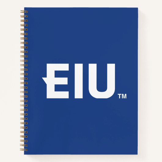 EIU-Blockbuchstabe Notizblock (Vorderseite)