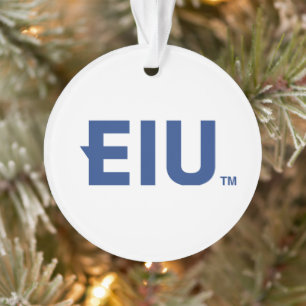 EIU-Blockbuchstabe Ornament