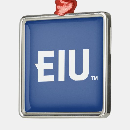 EIU-Blockbuchstabe Ornament Aus Metall (Links)