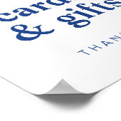 EIU-Blockbuchstabe Poster (Ecke)