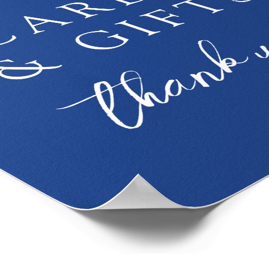 EIU-Blockbuchstabe Poster (Ecke)