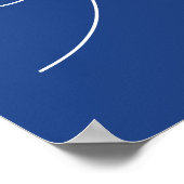 EIU-Blockbuchstabe Poster (Ecke)