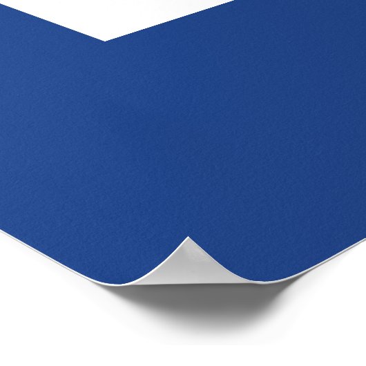 EIU-Blockbuchstabe Poster (Ecke)