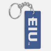 EIU-Blockbuchstabe Schlüsselanhänger (Vorderseite links)