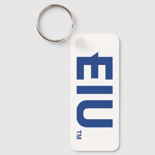 EIU-Blockbuchstabe Schlüsselanhänger (Vorderseite)